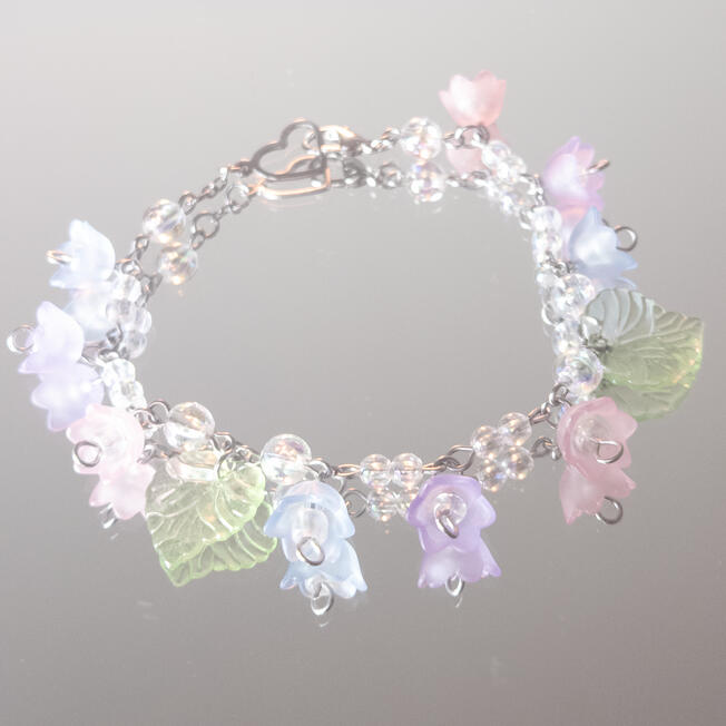 bi flower bracelet