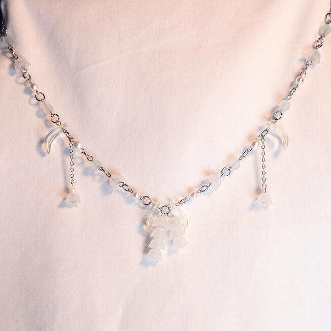lily of the valley necklace