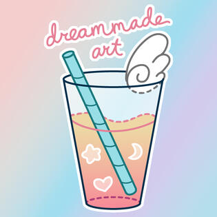 dream-made art logo dream-made art logo